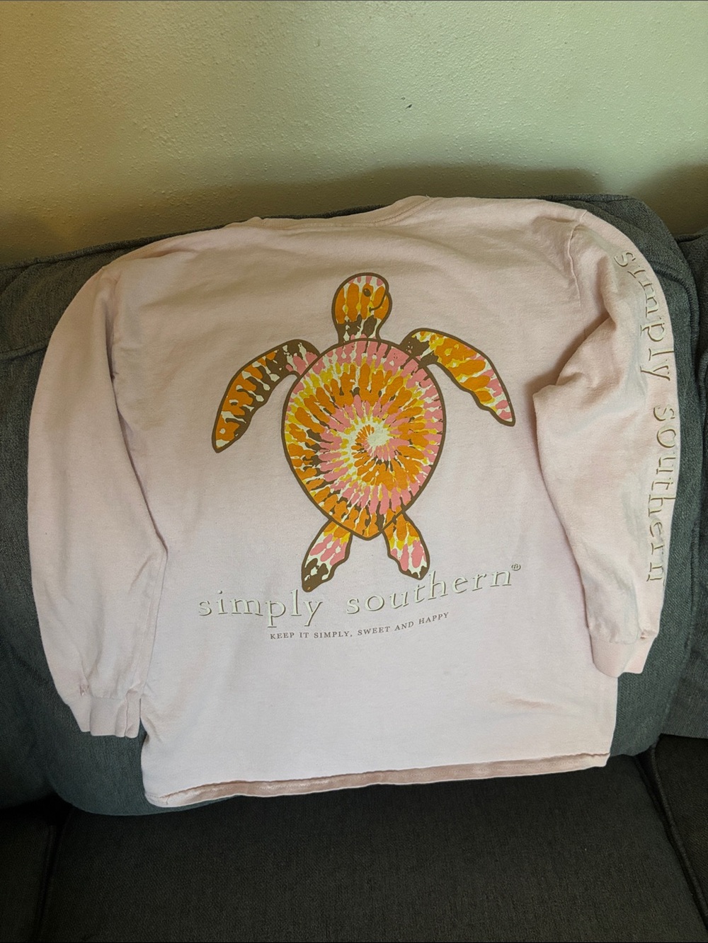 Simply Southern Girl’s Pink Long-Sleeve Tee